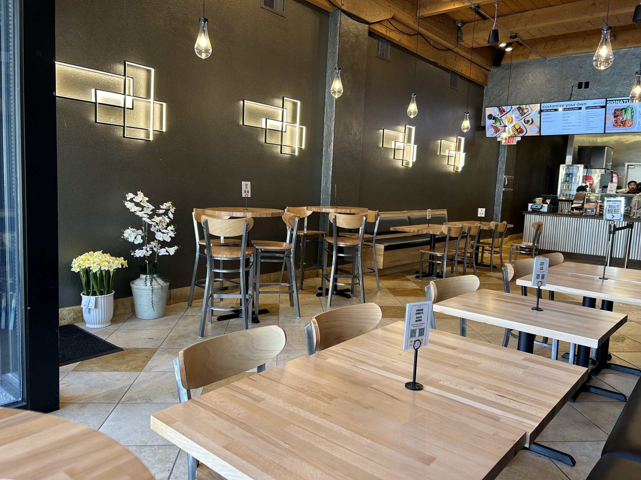 Interior of Soban in downtown Milwaukee