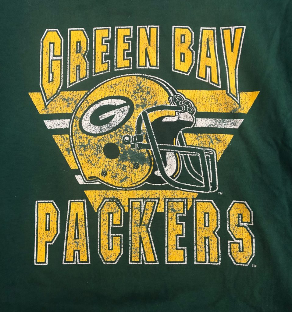 Men's Green Bay Packers Fanatics Branded Green Big & Tall Fade Out T-Shirt