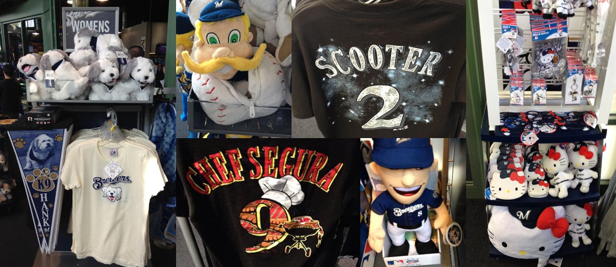 Off Base: The worst of the Brewers team store