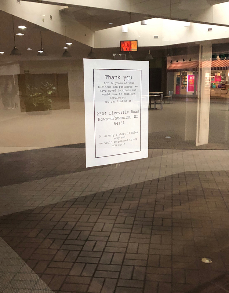 Take a look inside Green Bay's endangered East Town Mall
