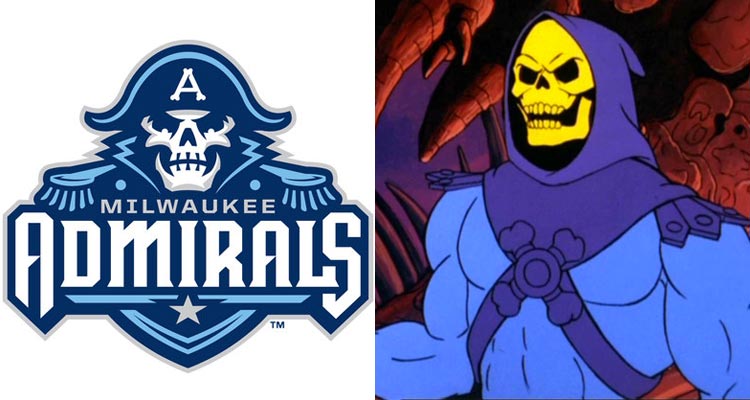The Milwaukee Admirals are all about the Milwaukee Brewers.