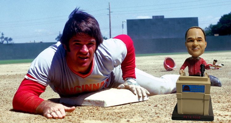 Pete Rose to be inducted into (National Bobblehead) Hall Of Fame