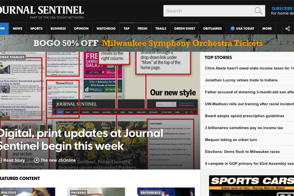 search milwaukee journal sentinel archives