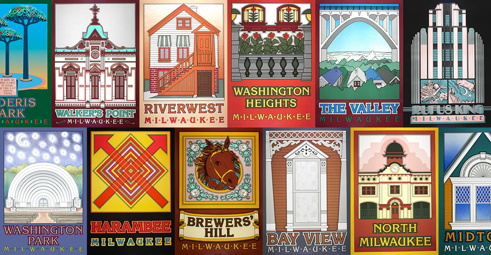 neighborhood milwaukee posters