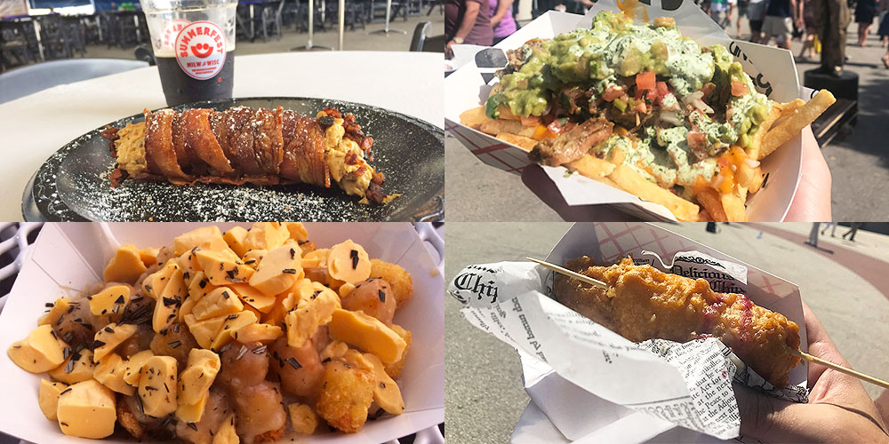 We tried 8 new “food items” at Summerfest
