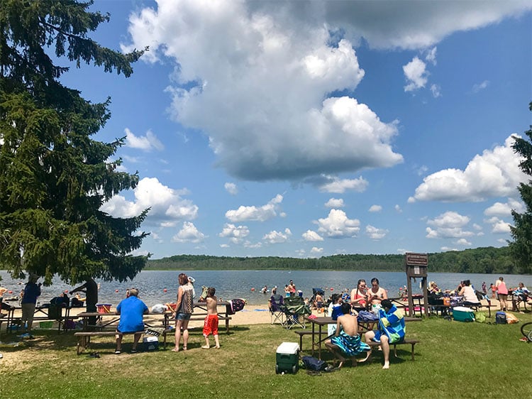 mauthe lake campground