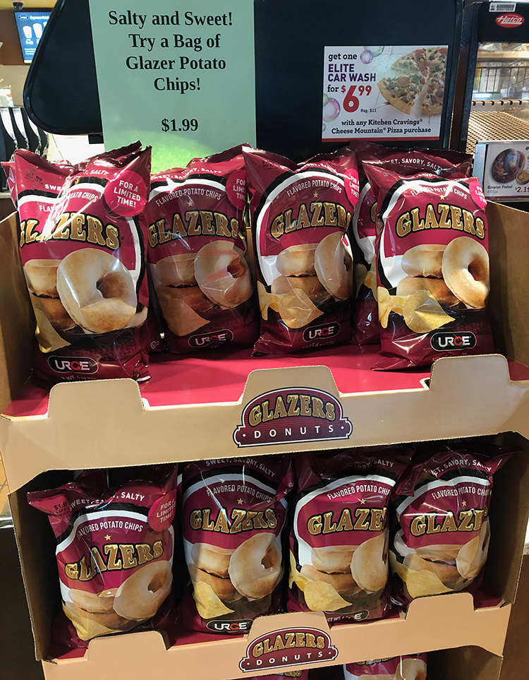 Kwik Trip's Glazers donut potato chips are very strange ...