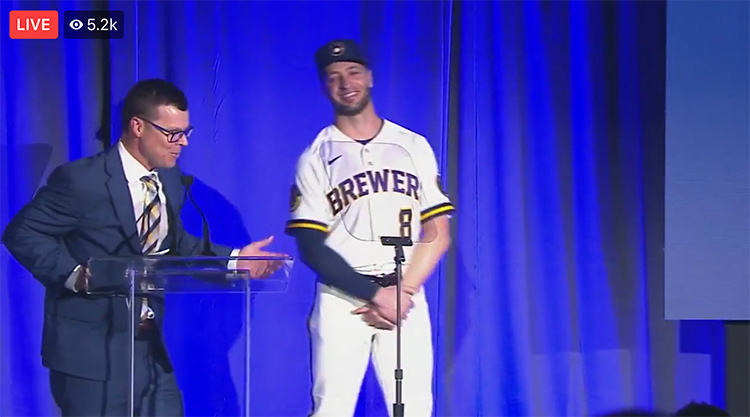 Brewers introduce new uniforms for 2020