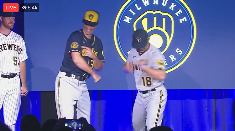 Here are the new Brewers logos and uniforms, plus some pictures of