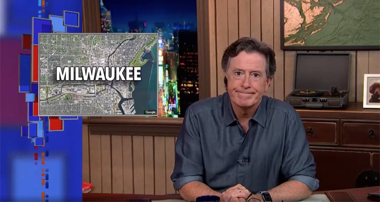 A look at Stephen Colbert's 'Milwaukee Apology-Fest