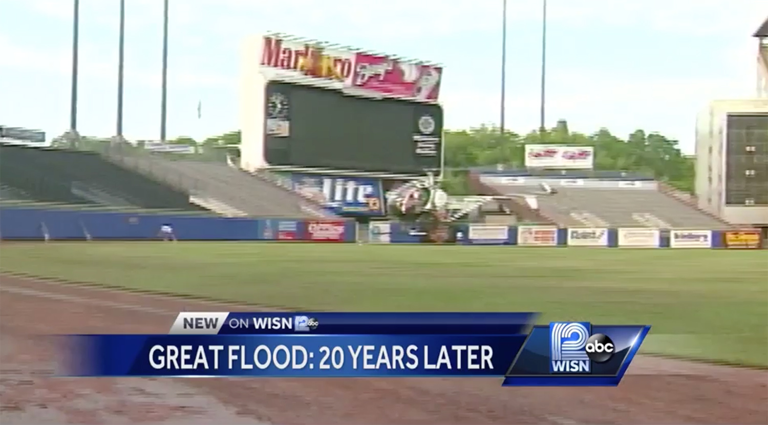 Take a tour of Milwaukee County Stadium, weeks before it was