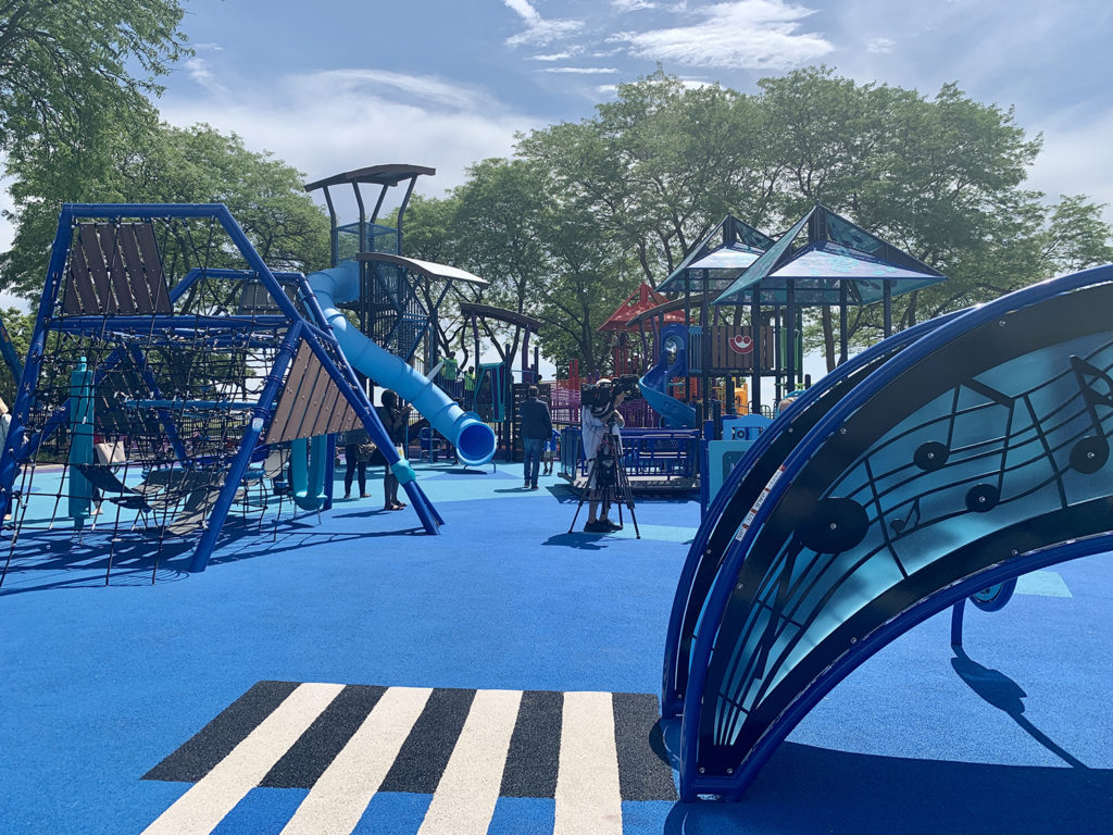 11 photos of the new playground at Summerfest, plus 3 photos of where ...