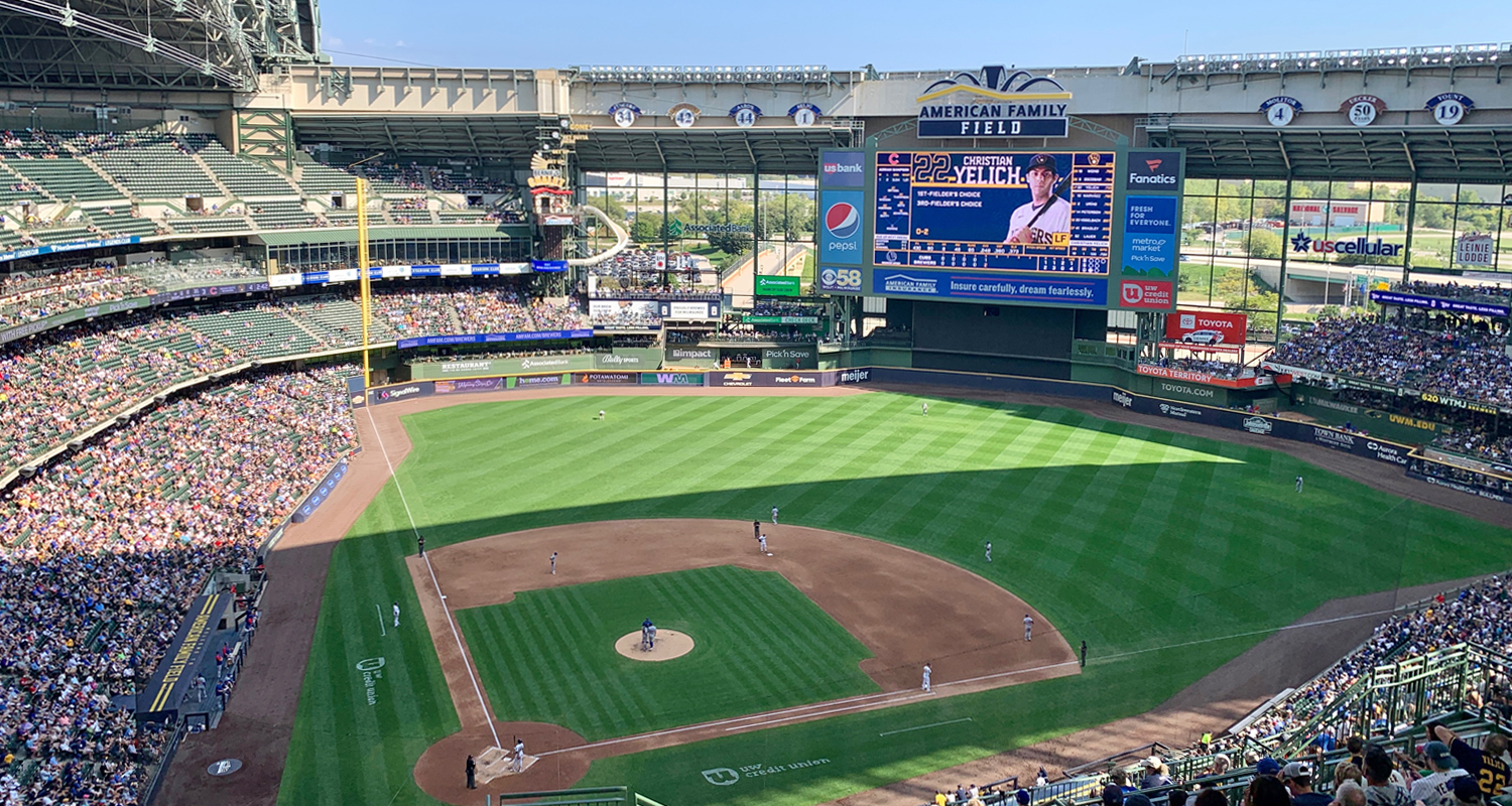 Here's a pictorial 50-Year History of Milwaukee Brewers Logos and