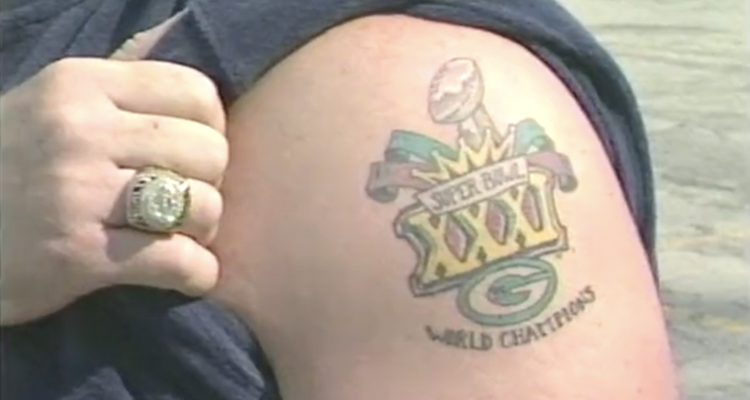 Hubby has almost exact tattoo  Green bay packers tattoo Picture tattoos  Tattoos