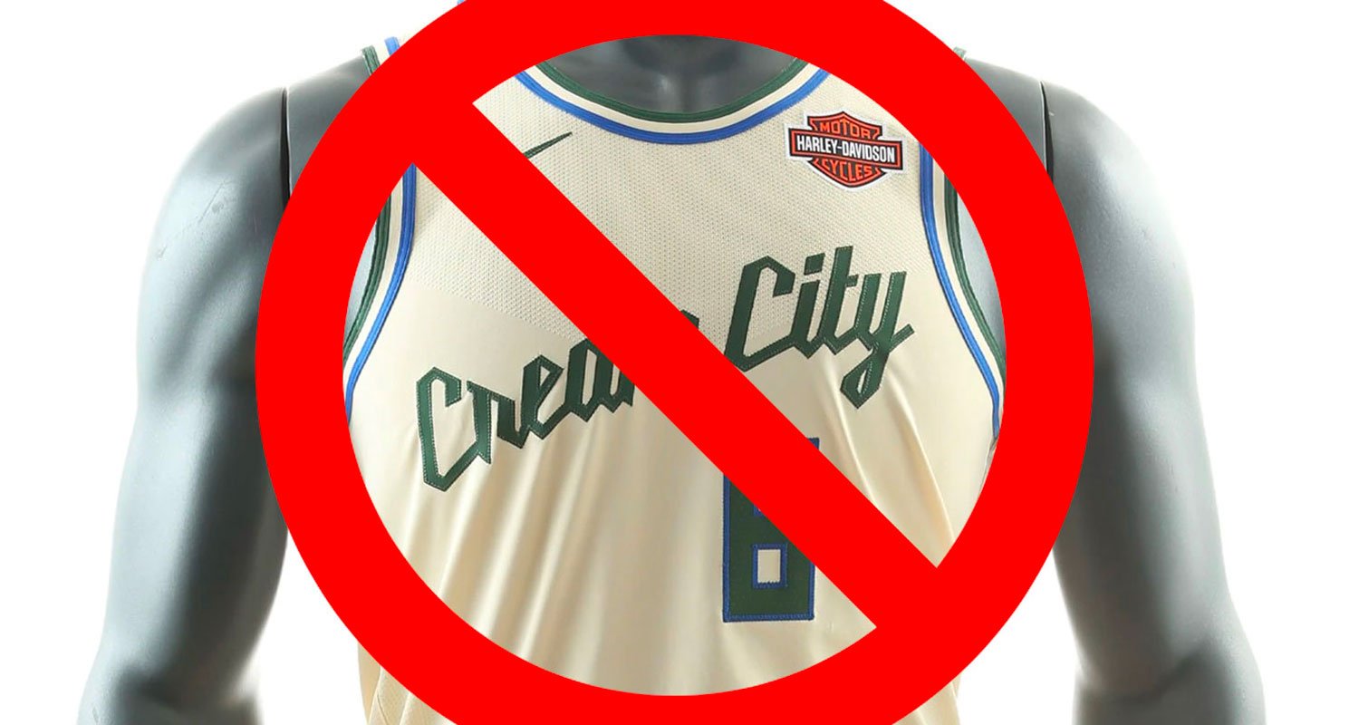 The bizarre reason why the Milwaukee Bucks can't wear their 'Cream