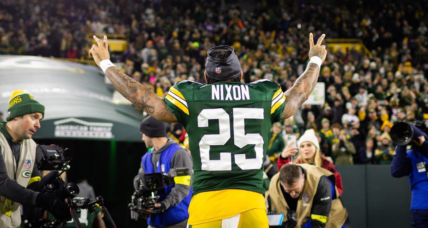 Packers returner Keisean Nixon has perfect response to ridiculous