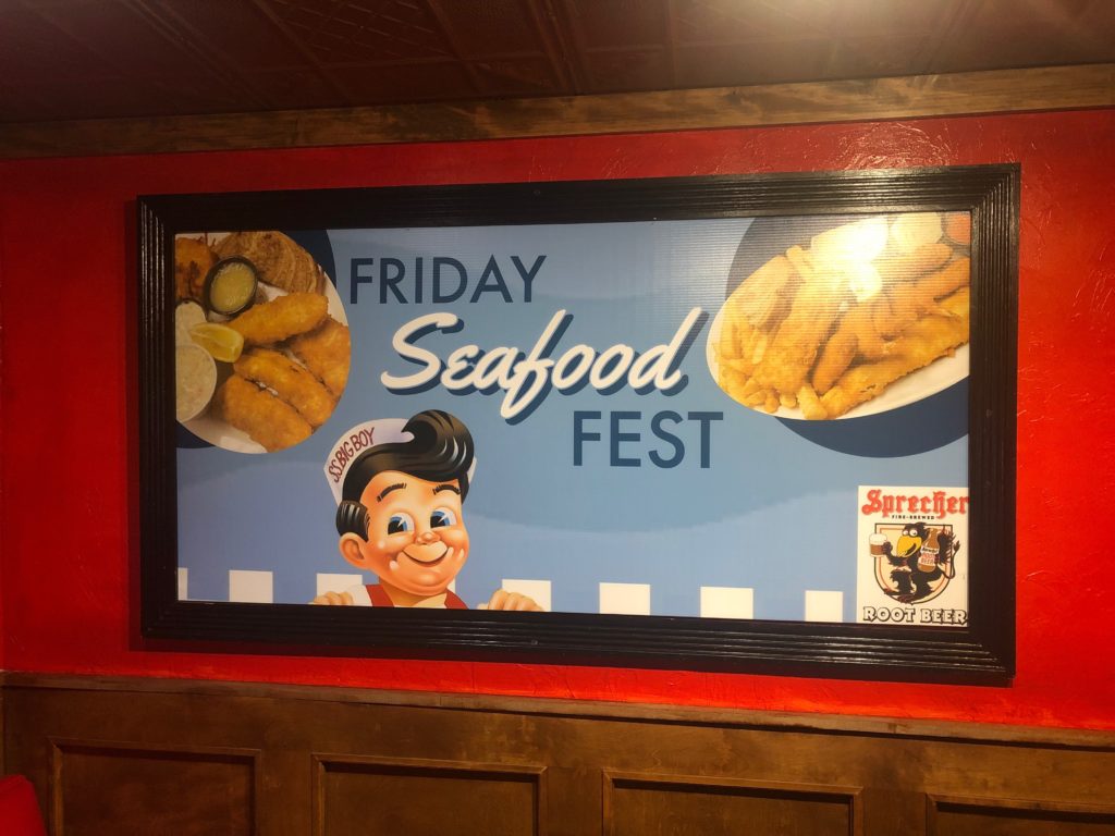Just a reminder that Wisconsin has a Big Boy and its fish fry is good