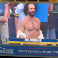 Here’s Milverine’s message to the World Series champion Milwaukee Brewers, and that’s it
