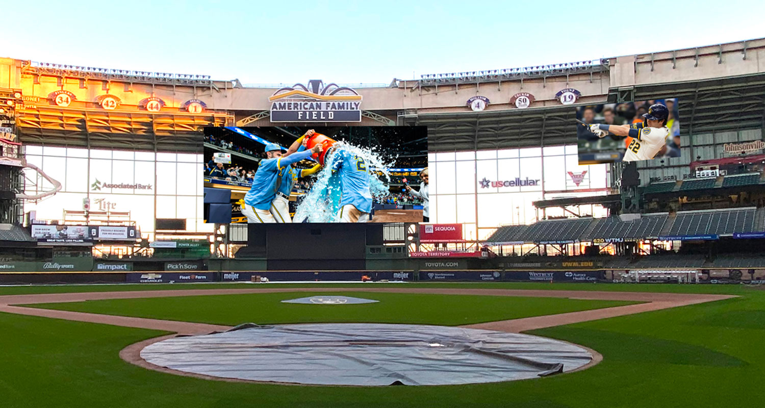What’s new at American Family Field: Larger centerfield scoreboard, 3rd ...