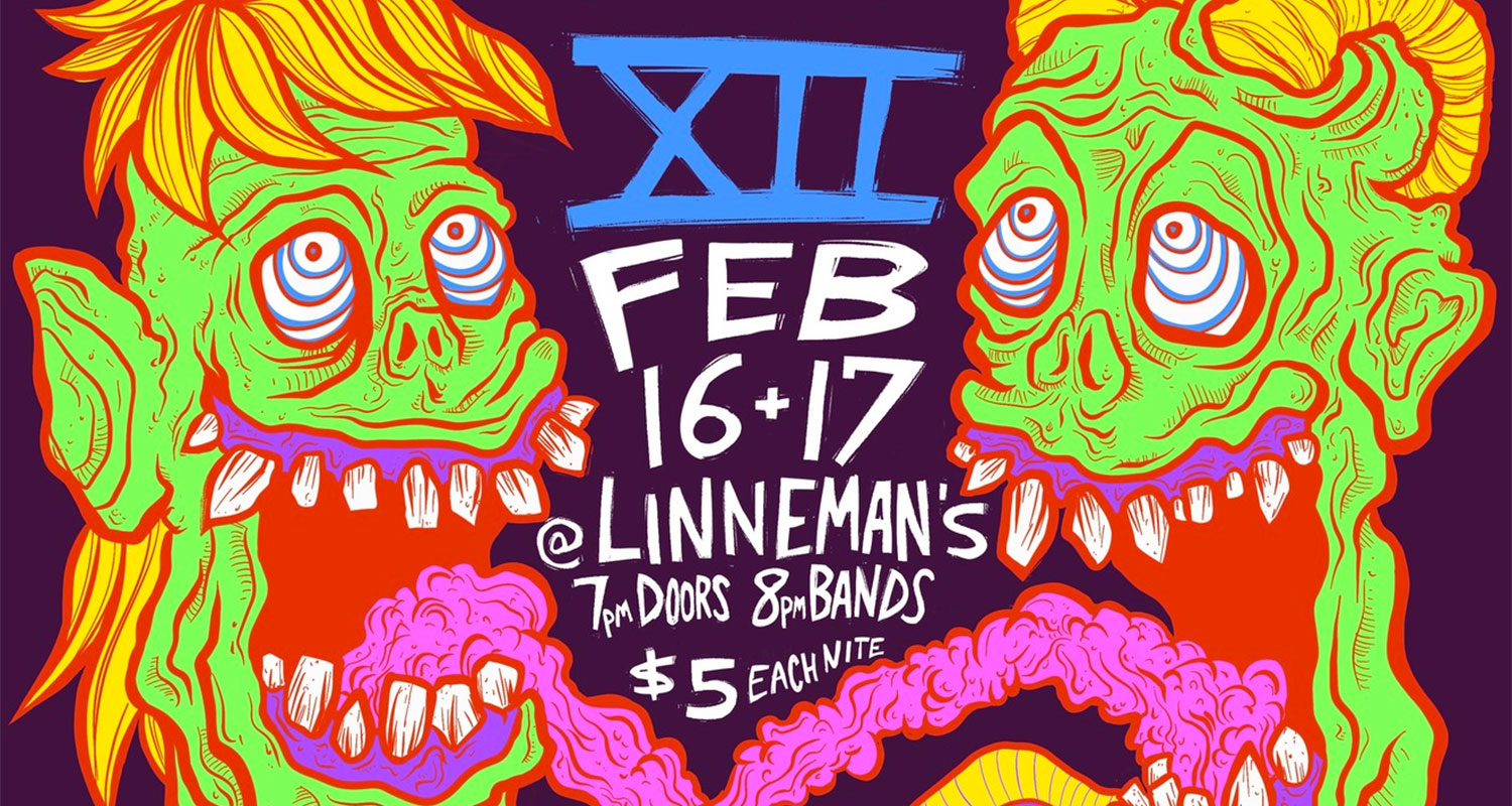 The 16 band names of All Messed Up XII, ranked by how funny they are