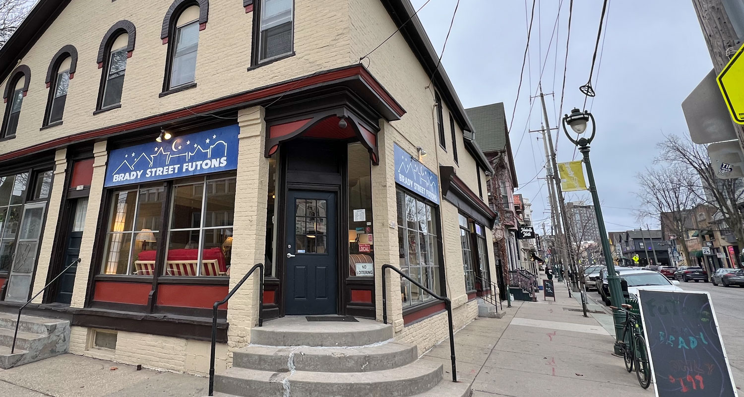 Brady Street Futons is closing