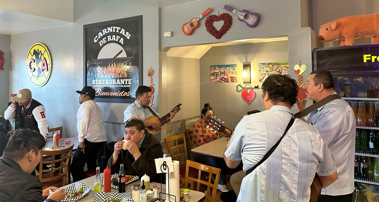 South side restaurant Carnitas de Rafa is open on weekends only (and