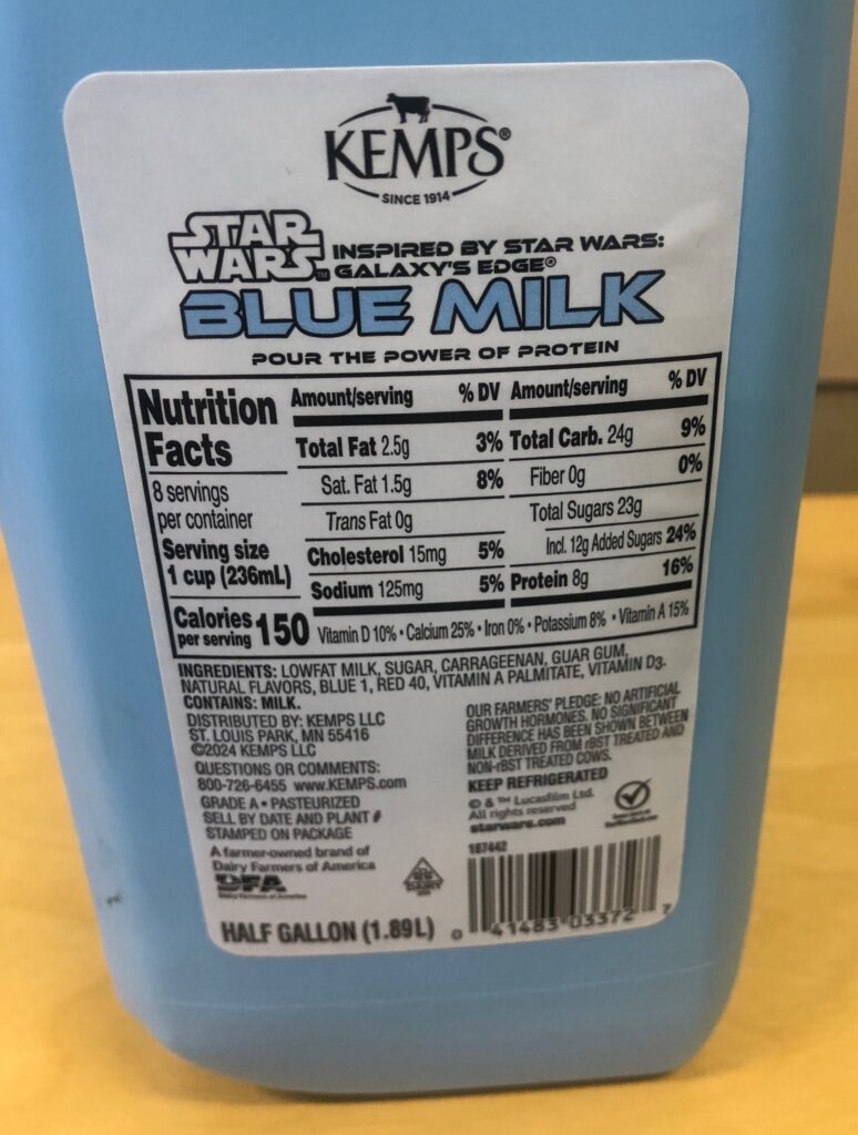 Star Wars™ Kemps® Blue Milk: The Milwaukee Record Review