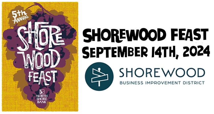 Berikut adalah jajaran hiburan dan vendor Shorewood Feast