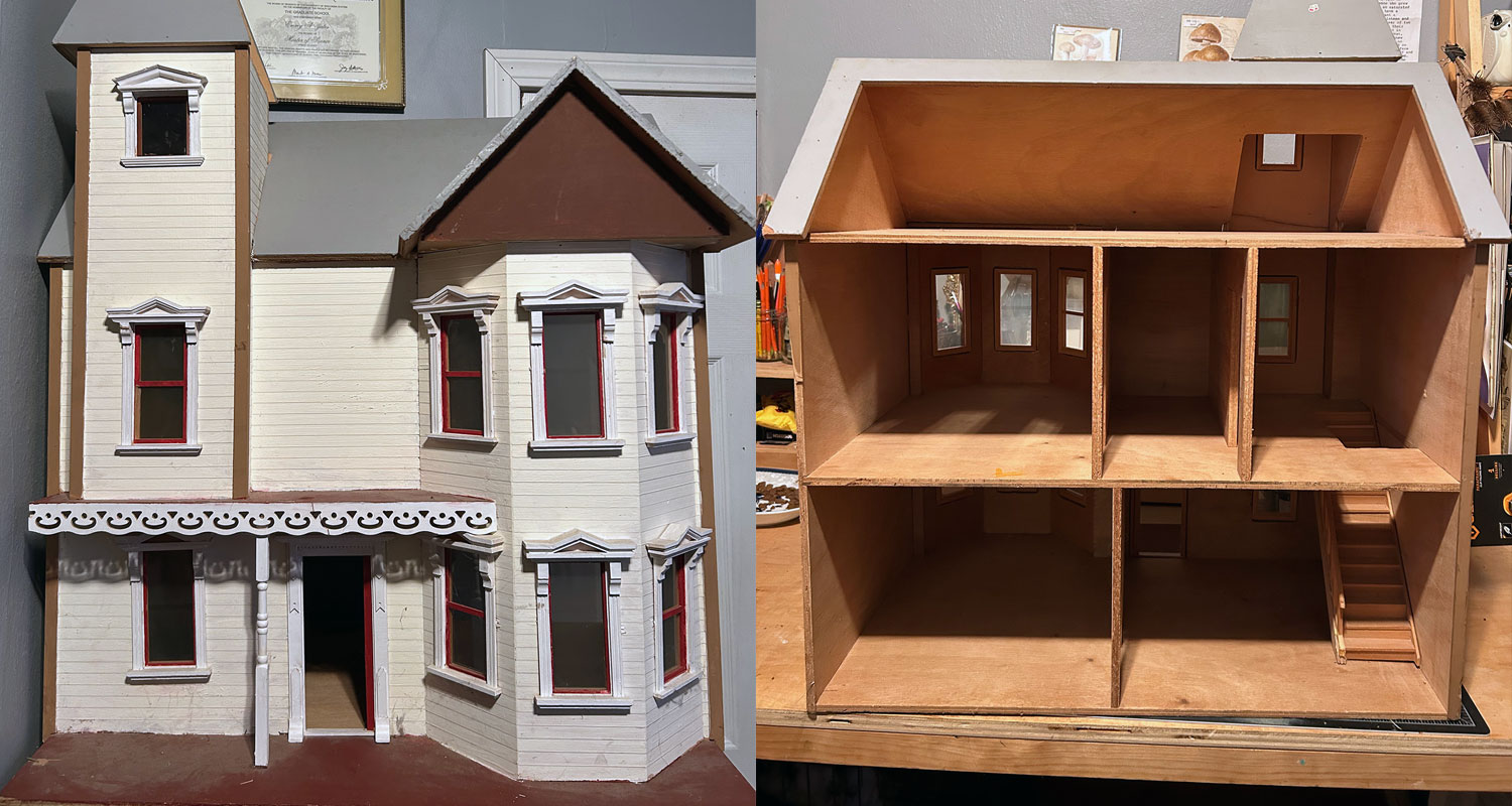 How a curbside dollhouse renovation helped subside holiday