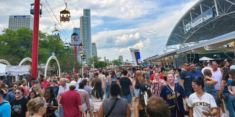 Crowd at Summerfest