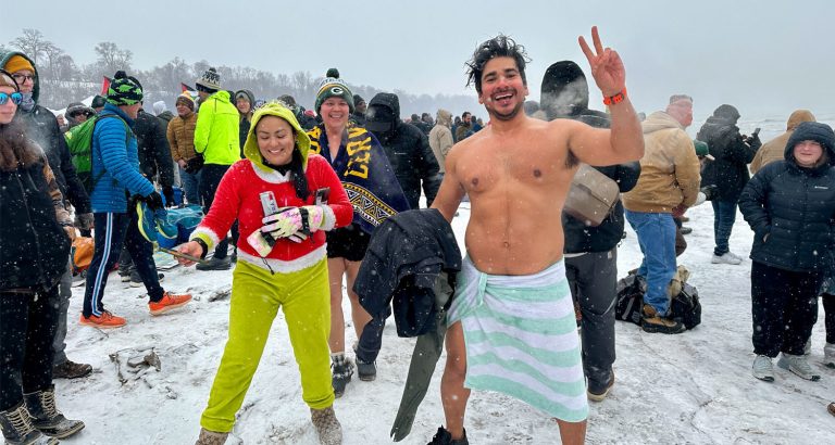 Video and photos from the 2026 Polar Bear Plunge | Milwaukee Record