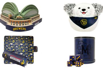 Brewers 2026 promotional giveaways including Bar Dice Set