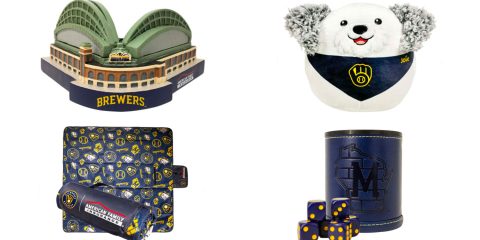 Brewers 2026 promotional giveaways including Bar Dice Set