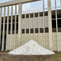 Mandatory Milwaukee: Let’s vote on when the Marcus Center snow pile(s) will melt THIS year