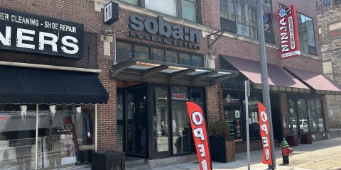 Exterior of Soban in downtown Milwaukee