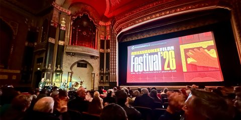 The Oriental Theatre during the 2026 Milwaukee Festival