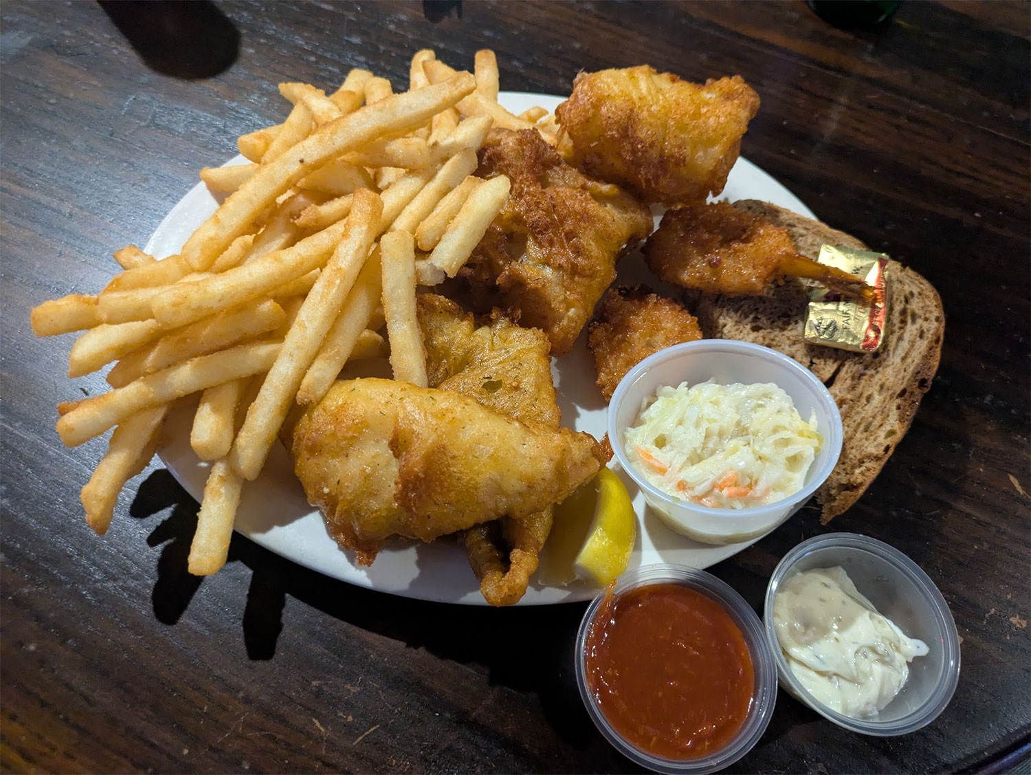 A fish fry at On The Edge Bar & Grill in Greenfield, Wisconsin