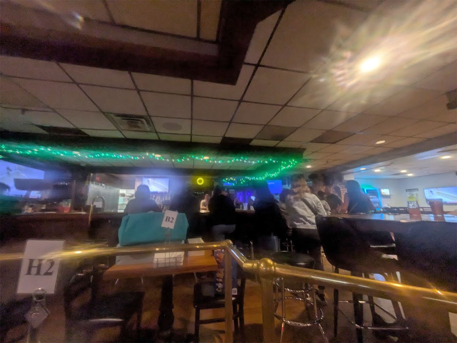 Interior of On The Edge Bar & Grill in Greenfield, Wisconsin