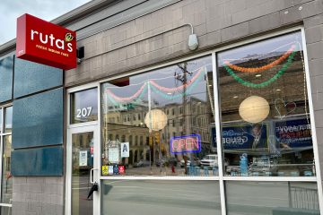 Exterior of Ruta's Fresh Indian Fare in Walker's Point