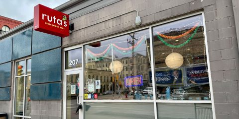 Exterior of Ruta's Fresh Indian Fare in Walker's Point