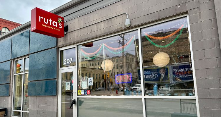 Exterior of Ruta's Fresh Indian Fare in Walker's Point
