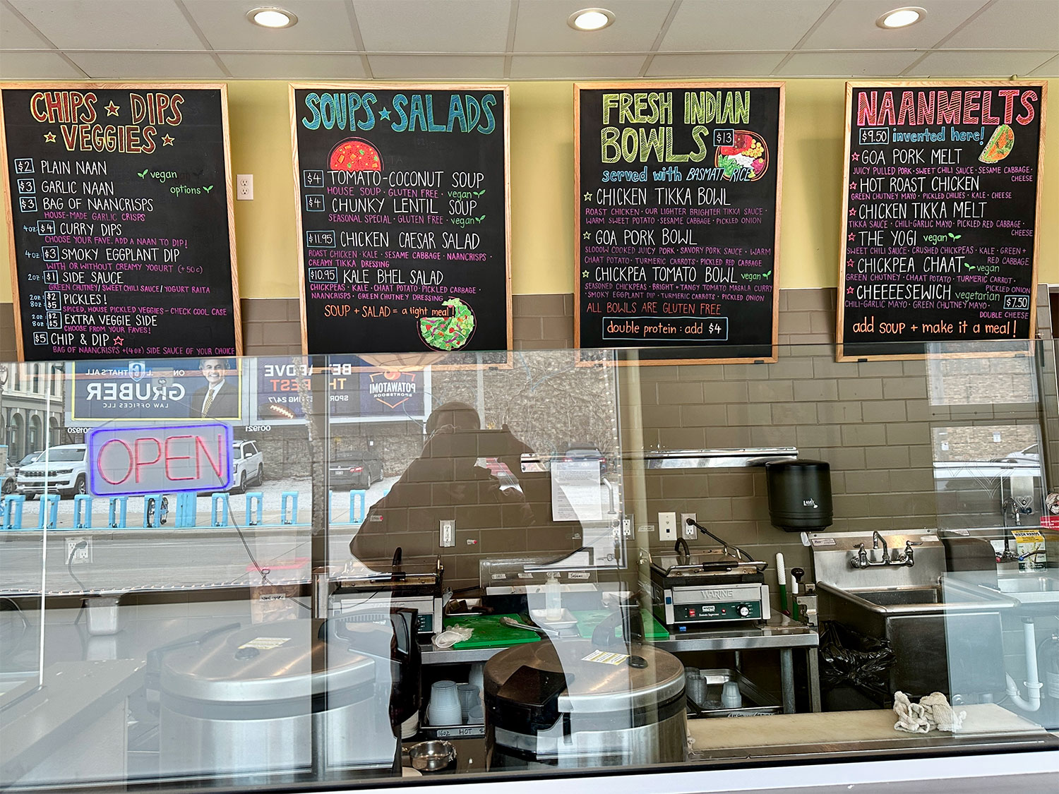 Ruta's Fresh Indian Fare menus