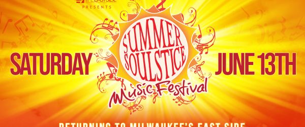 The logo for Milwaukee's Summer Soulstice Music Festival