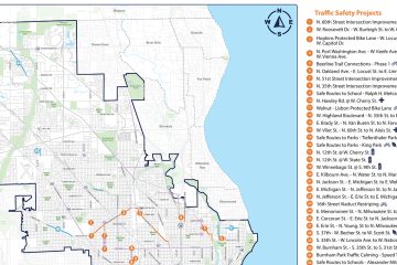 Milwaukee traffic calming projects