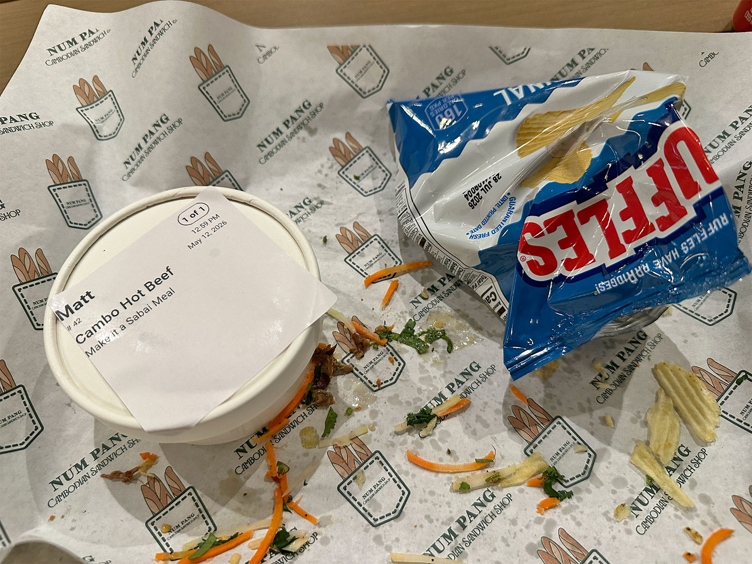 All gone!