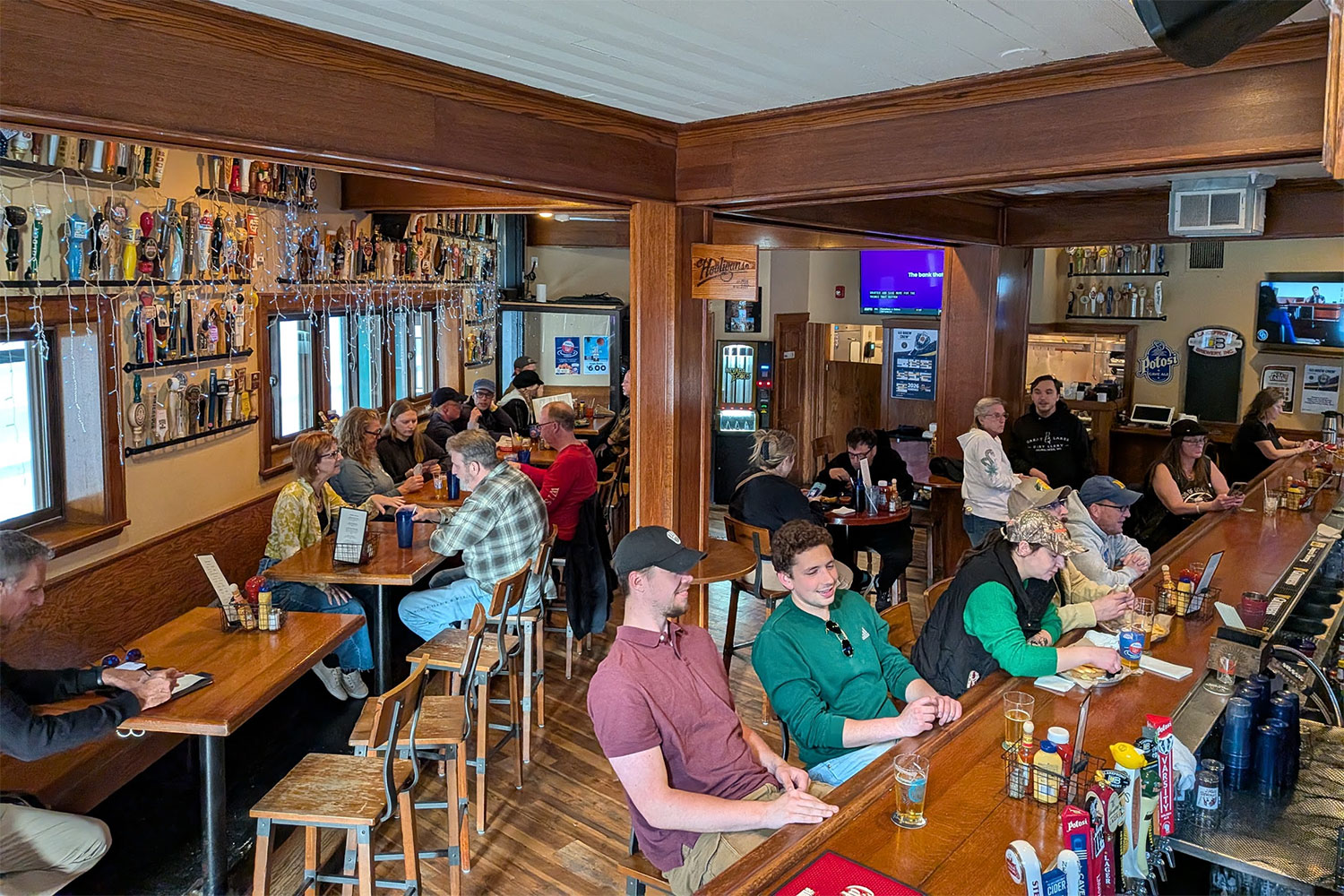 The first floor of Hooligan's bar on Milwaukee's East Side