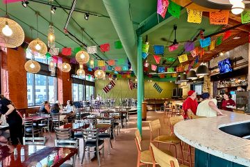 Interior of Jalisco's Cocina y Bar on North Avenue