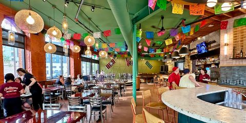Interior of Jalisco's Cocina y Bar on North Avenue