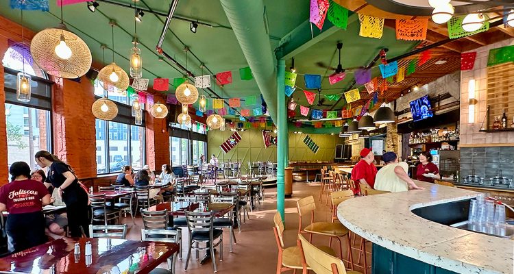 Interior of Jalisco's Cocina y Bar on North Avenue