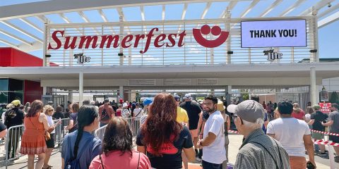 The North Gate at Summerfest 2025